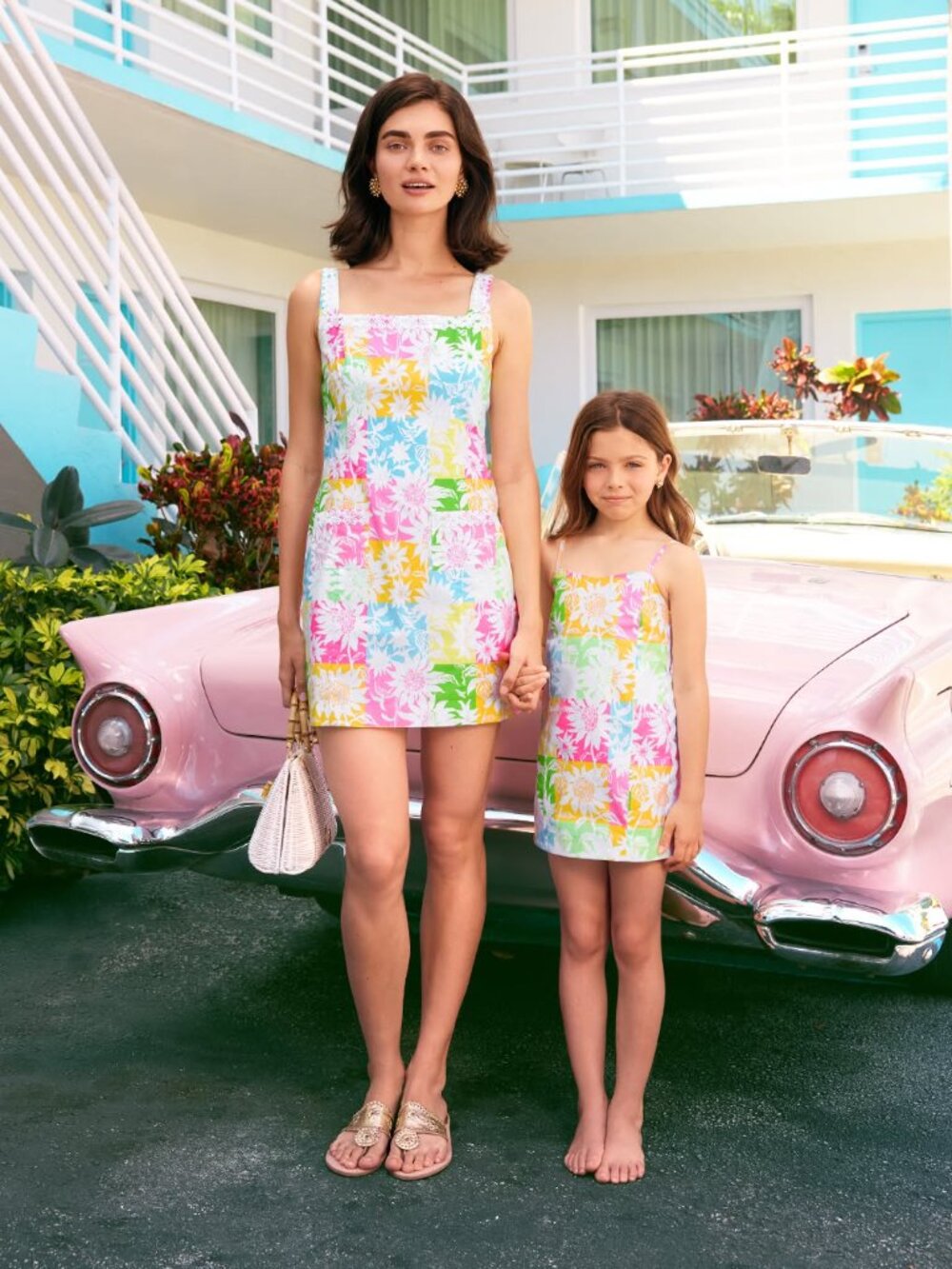 Lilly Pulitzer Isleen Skirted Romper in Multi/Via Sunny Sunflowers NWT - Size 12